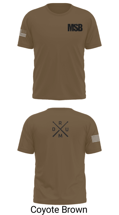MSB DrumLine 23-24 50749009 Short Sleeve Performance Shirt - 32