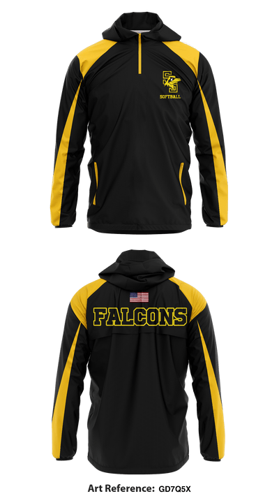 Falcons 33991441 Windbreaker - 3
