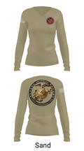 MWSS 471 DET A 71536403 Women's Long Sleeve V-neck Shirt - 42