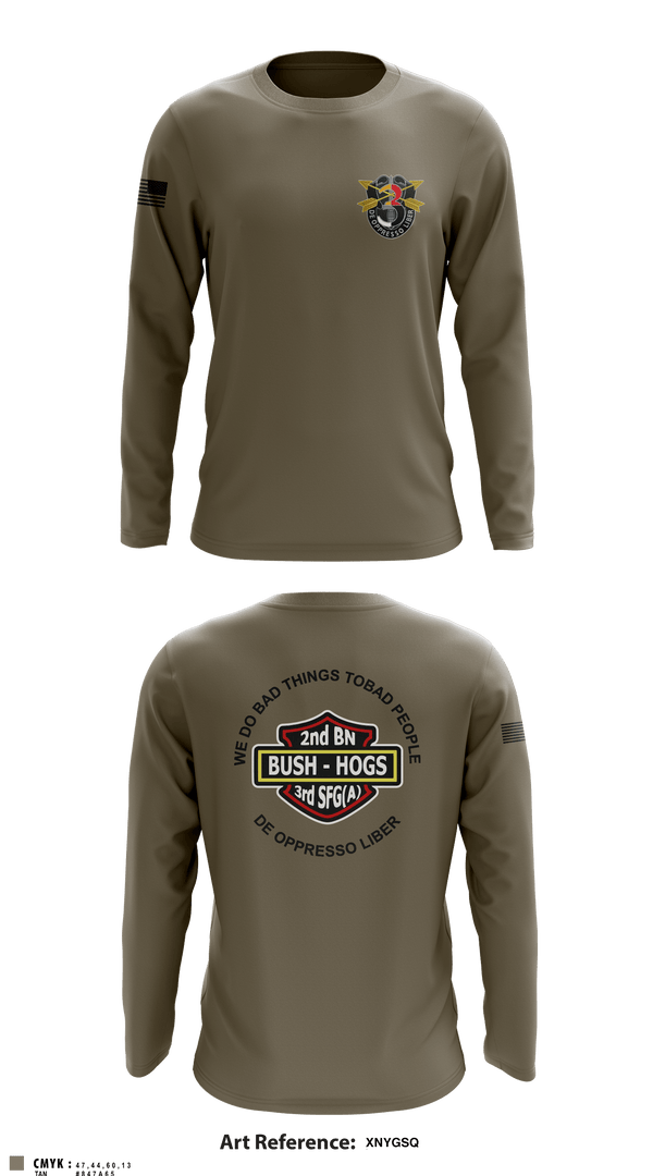 Long Sleeve Performance Shirt, MCPOD-XVIII Airborne Corps, Army, Teamtime, Team time, sublimation, custom sports apparel, team uniforms, spirit wear, spiritwear, sports uniforms, custom shirts, team store, custom team store, fundraiser sports, apparel fundraiser