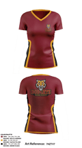 Lady bobcats 62668668 Women's Short Sleeve V-neck Shirt - 1