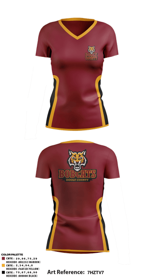 Women's Short Sleeve Vneck Shirt, Lady bobcats, Women's Basketball, Teamtime, Team time, sublimation, custom sports apparel, team uniforms, spirit wear, spiritwear, sports uniforms, custom shirts, team store, custom team store, fundraiser sports, apparel fundraiser
