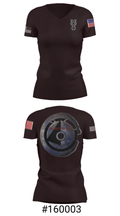 MERCURY CO. 21479553 Women's Short Sleeve V-neck Shirt - 21