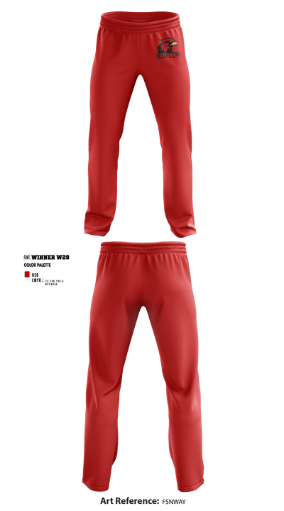 Corona High School Volleyball 50889098 Sweatpants - 1