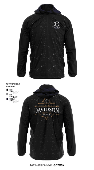 Davidson Forge 39779422 Windbreaker - 1