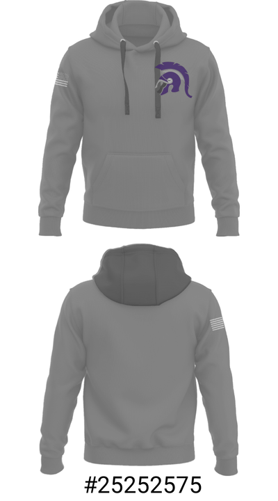 Spring Creek High School Volleyball 45487303 Hoodie - 38