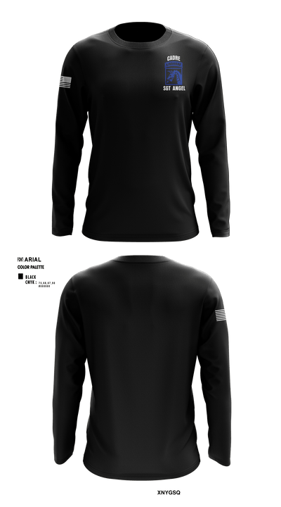 XVIII AIRBORNE CORPS 70736861 Long Sleeve Performance Shirt - 6
