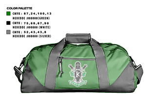 Duffle Bag, Kentwood High School Golf, Golf, Teamtime, Team time, sublimation, custom sports apparel, team uniforms, spirit wear, spiritwear, sports uniforms, custom shirts, team store, custom team store, fundraiser sports, apparel fundraiser