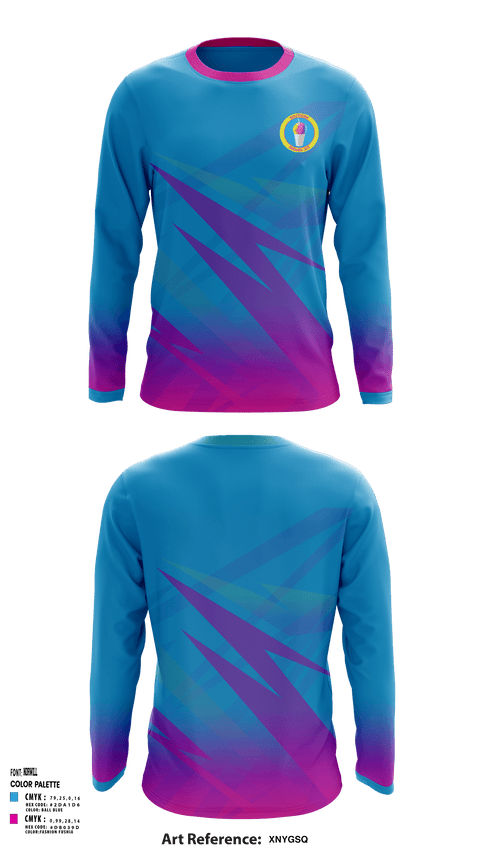 Long Sleeve Performance Shirt, Southern Shaved Ice, , Teamtime, Team time, sublimation, custom sports apparel, team uniforms, spirit wear, spiritwear, sports uniforms, custom shirts, team store, custom team store, fundraiser sports, apparel fundraiser