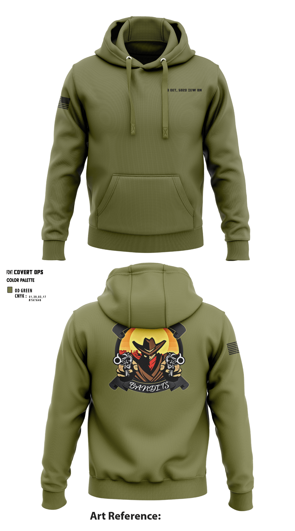 B DET, 502D IEW BN 43347096 Hoodie - 2 – Teamtime