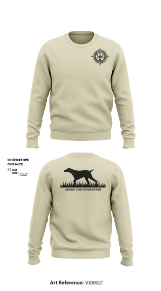 Crew Neck Sweatshirt, Jaimie Cox Foundation, , Teamtime, Team time, sublimation, custom sports apparel, team uniforms, spirit wear, spiritwear, sports uniforms, custom shirts, team store, custom team store, fundraiser sports, apparel fundraiser