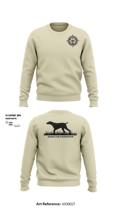 Jaimie Cox Foundation 83768320 Crew Neck Sweatshirt - 1