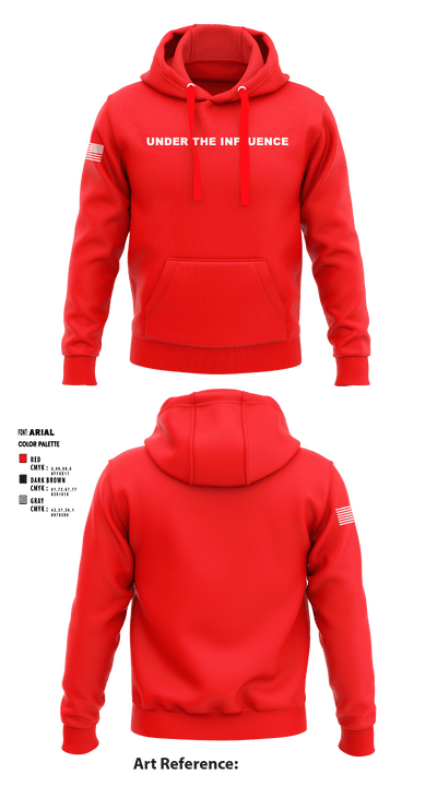 Under the Influence 84055504 Hoodie - 1
