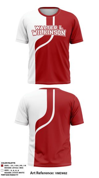 Short Sleeve Performance Shirt, Walter L Wilkinson Middle School Track, Track & Field, Teamtime, Team time, sublimation, custom sports apparel, team uniforms, spirit wear, spiritwear, sports uniforms, custom shirts, team store, custom team store, fundraiser sports, apparel fundraiser