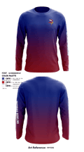 Decorah Senior High School Bowling 71522744 Long Sleeve Performance Shirt - 1