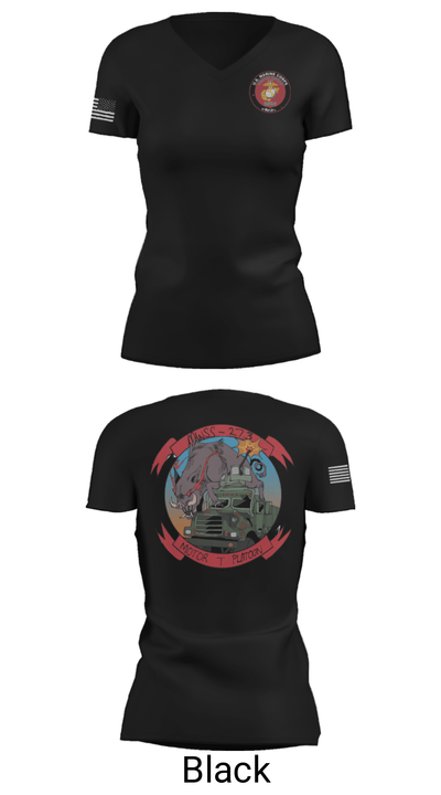 Mwss-273 21375941 Women's Short Sleeve V-neck Shirt - 21