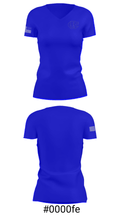 Banks County Middle School Basketball 1508113 Women's Short Sleeve V-neck Shirt - 21