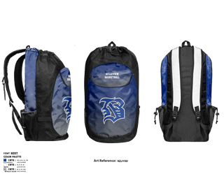 Gear Bag, Belleview High School Basketball, Men's Basketball, Teamtime, Team time, sublimation, custom sports apparel, team uniforms, spirit wear, spiritwear, sports uniforms, custom shirts, team store, custom team store, fundraiser sports, apparel fundraiser