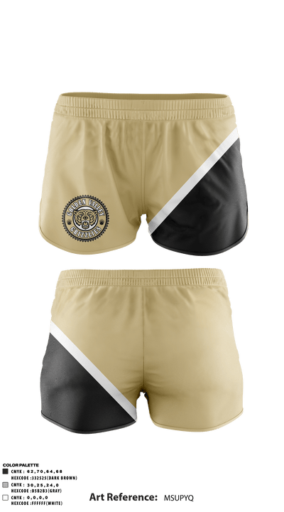 Golden Valley High School 25430672 Track Shorts - 1
