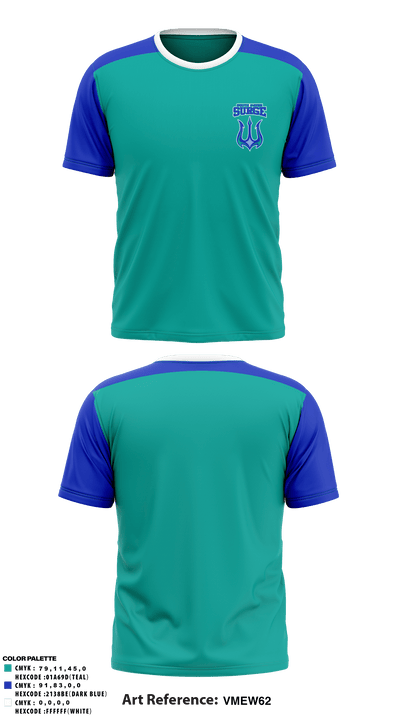South Haven Surge 43709679 Short Sleeve Performance Shirt - 1