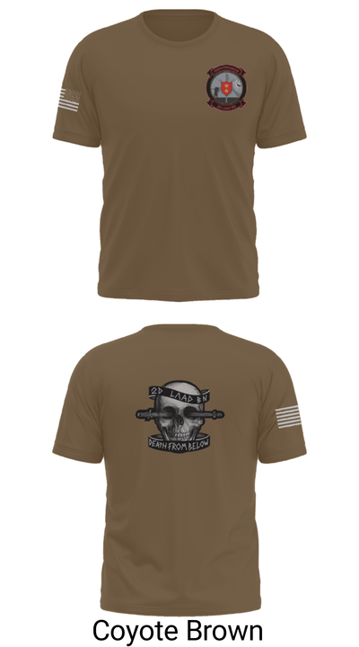 2nd LAAD 92672596 Short Sleeve Performance Shirt - 32