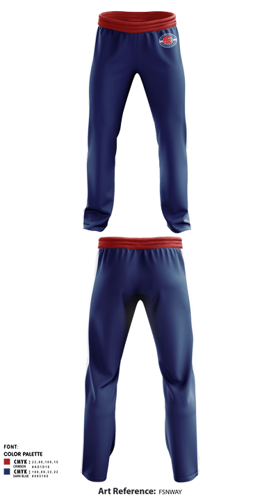 Deerfield Spartans 70585426 Sweatpants - 2