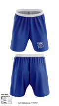 Belleview High School Basketball 92931608 Athletic Shorts With Pockets - 1