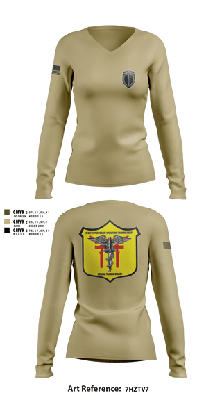 Women's Long Sleeve Vneck Shirt, , Marines, Teamtime, Team time, sublimation, custom sports apparel, team uniforms, spirit wear, spiritwear, sports uniforms, custom shirts, team store, custom team store, fundraiser sports, apparel fundraiser