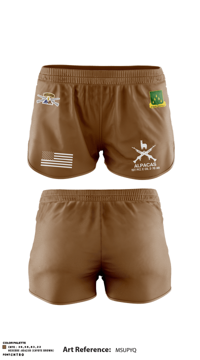 1ST PLT ALPACAS 46607592 Track Shorts - 12