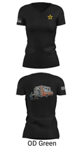 Cavalier Battalion 59114160 Women's Short Sleeve V-neck Shirt - 22