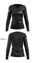 1st Light Armored Reconnaissance 57120954 Women's Long Sleeve V-neck Shirt - 1