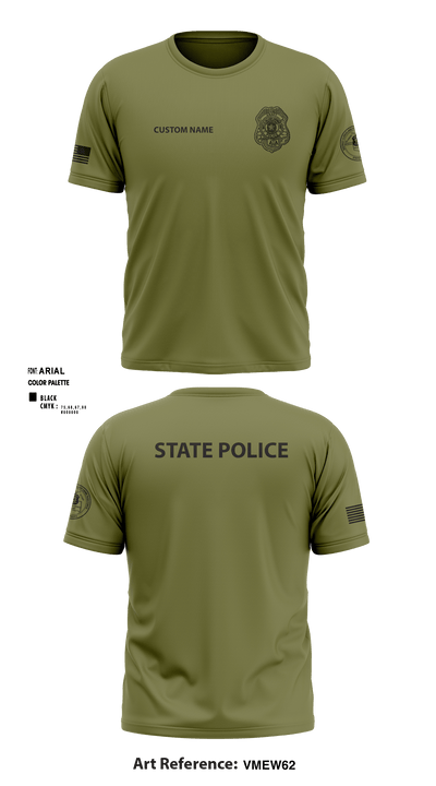 District 13 TF 92193766 Short Sleeve Performance Shirt - 18