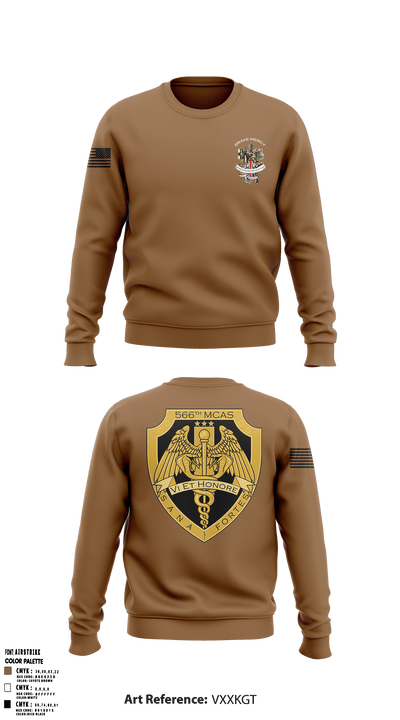 566 MCAS 1040274 Crew Neck Sweatshirt - 62