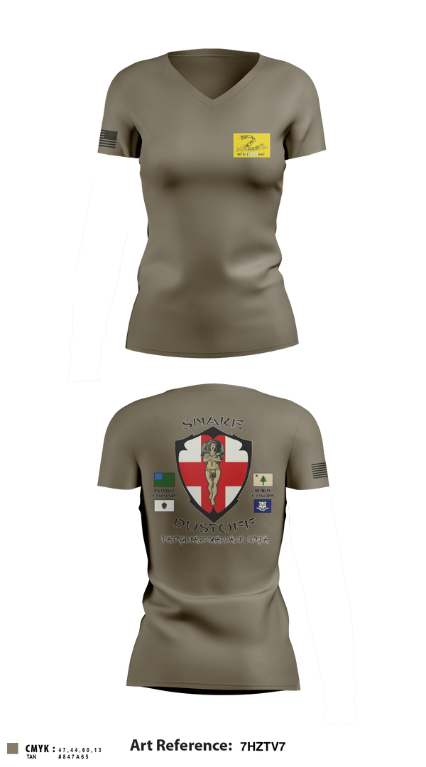 Women's Short Sleeve Vneck Shirt, , Army, Teamtime, Team time, sublimation, custom sports apparel, team uniforms, spirit wear, spiritwear, sports uniforms, custom shirts, team store, custom team store, fundraiser sports, apparel fundraiser