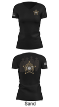 Pendleton County Sheriff’s Office 71530270 Women's Short Sleeve V-neck Shirt - 24