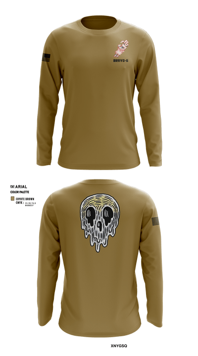 Bravo-6 74672247 Long Sleeve Performance Shirt - 3