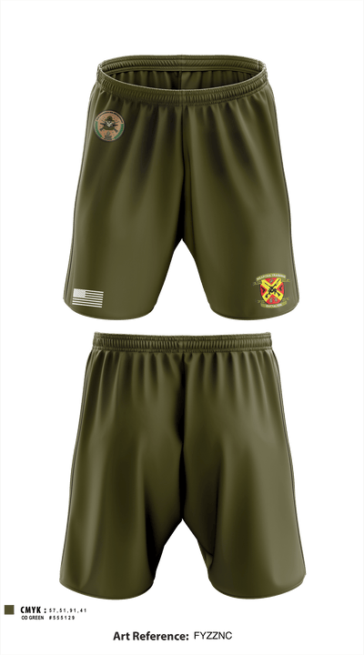 Weapons Training Battalion 3430348 Athletic Shorts With Pockets - 7