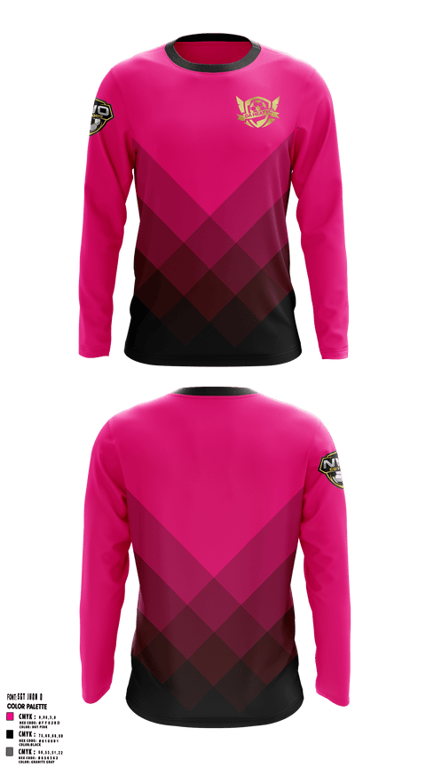 Long Sleeve Performance Shirt, DA HEAT FC, Spirit Store, Teamtime, Team time, sublimation, custom sports apparel, team uniforms, spirit wear, spiritwear, sports uniforms, custom shirts, team store, custom team store, fundraiser sports, apparel fundraiser