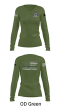 Wolfforth Police Department 44657535 Women's Long Sleeve V-neck Shirt - 40