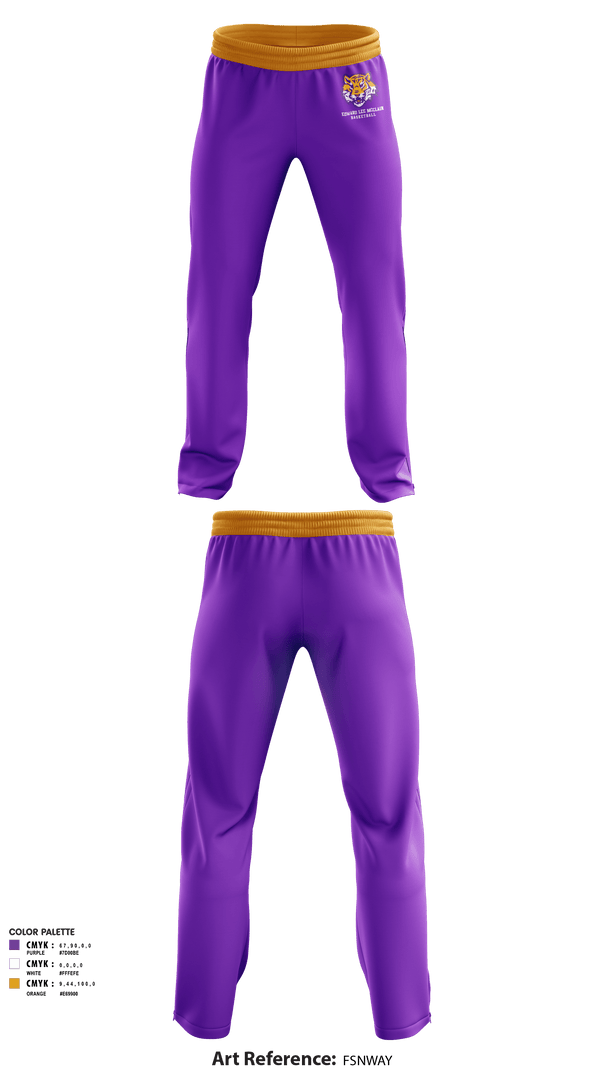 Sweatpants, Edward Lee McClain High School Basketball, Women's Basketball, Teamtime, Team time, sublimation, custom sports apparel, team uniforms, spirit wear, spiritwear, sports uniforms, custom shirts, team store, custom team store, fundraiser sports, apparel fundraiser