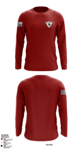 Hayes County Fire Department 32426787 Long Sleeve Performance Shirt - 1