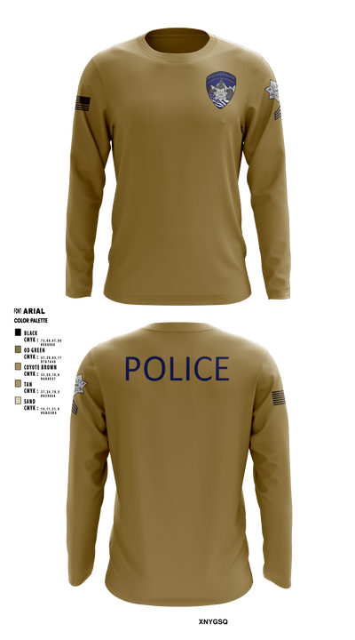 Willits Little Lake JRTF 70658416 Long Sleeve Performance Shirt - 3