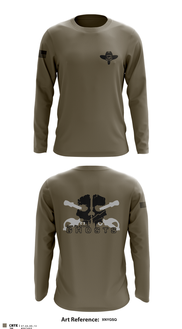 Long Sleeve Performance Shirt, GHOSTS, Army, Teamtime, Team time, sublimation, custom sports apparel, team uniforms, spirit wear, spiritwear, sports uniforms, custom shirts, team store, custom team store, fundraiser sports, apparel fundraiser