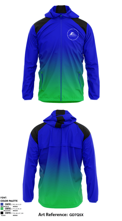 Carl Family Property Services 88243514 Windbreaker - 1