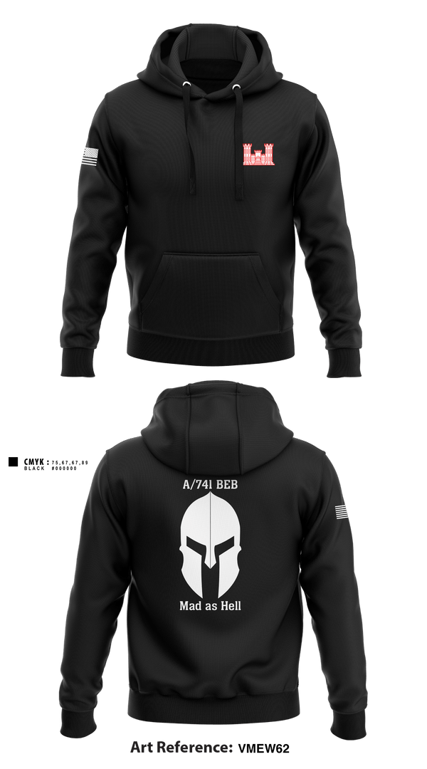Hoodie, , National Guard, Teamtime, Team time, sublimation, custom sports apparel, team uniforms, spirit wear, spiritwear, sports uniforms, custom shirts, team store, custom team store, fundraiser sports, apparel fundraiser