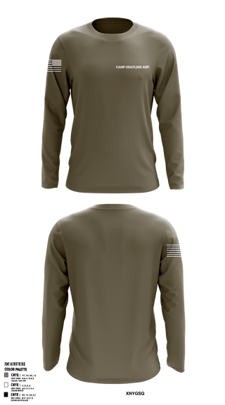 Long Sleeve Performance Shirt, , Army, Teamtime, Team time, sublimation, custom sports apparel, team uniforms, spirit wear, spiritwear, sports uniforms, custom shirts, team store, custom team store, fundraiser sports, apparel fundraiser