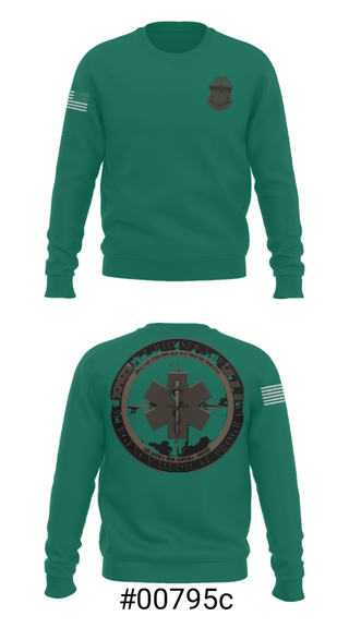 Crew Neck Sweatshirt, , Police, Teamtime, Team time, sublimation, custom sports apparel, team uniforms, spirit wear, spiritwear, sports uniforms, custom shirts, team store, custom team store, fundraiser sports, apparel fundraiser