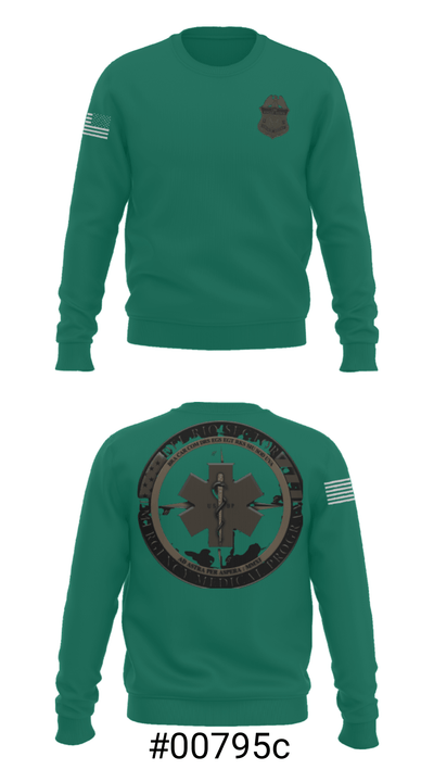 Border Patrol 70763119 Crew Neck Sweatshirt - 7