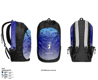 Gear Bag, Hopewell High School Wrestling, Wrestling, Teamtime, Team time, sublimation, custom sports apparel, team uniforms, spirit wear, spiritwear, sports uniforms, custom shirts, team store, custom team store, fundraiser sports, apparel fundraiser