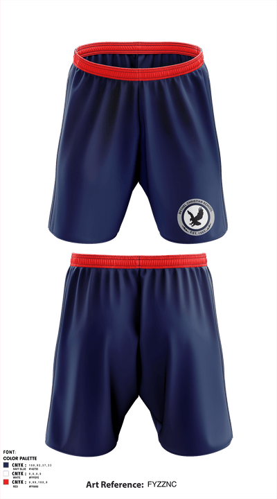 Bethel Christian School 71095692 Athletic Shorts With Pockets - 1